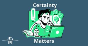 Certainty is the expectation