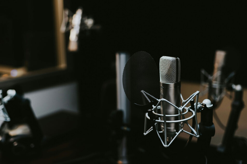 Podcast microphone